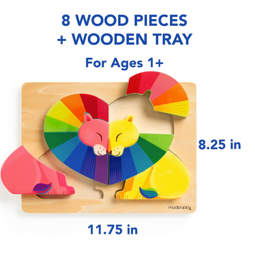 Puzzle Wood Love in the Wild
(Mudpuppy) |  | Safari Ltd®
