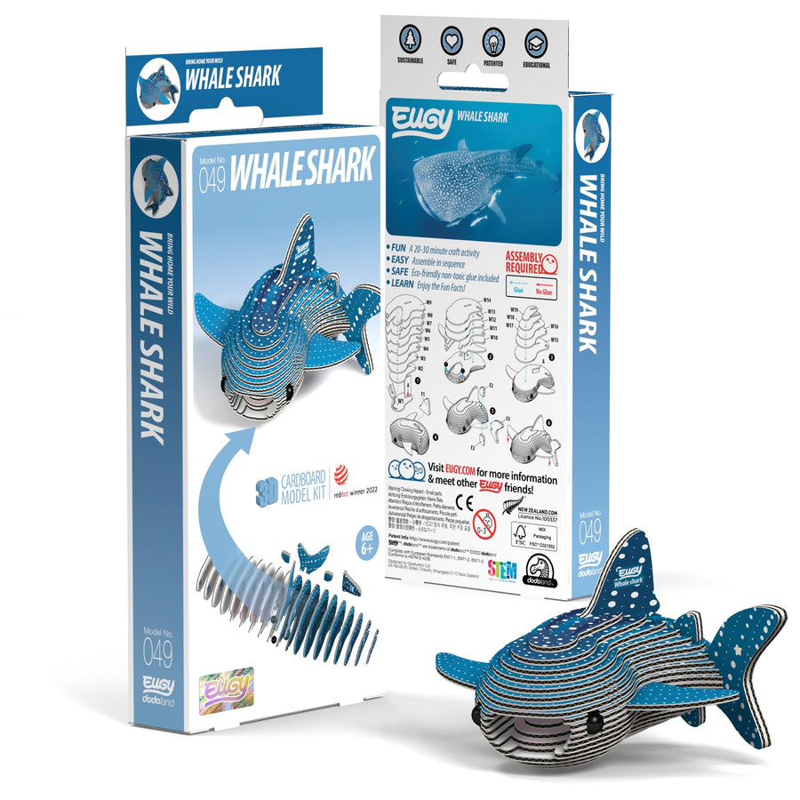EUGY Whale Shark 3D Puzzle | Eugy | Safari Ltd®
