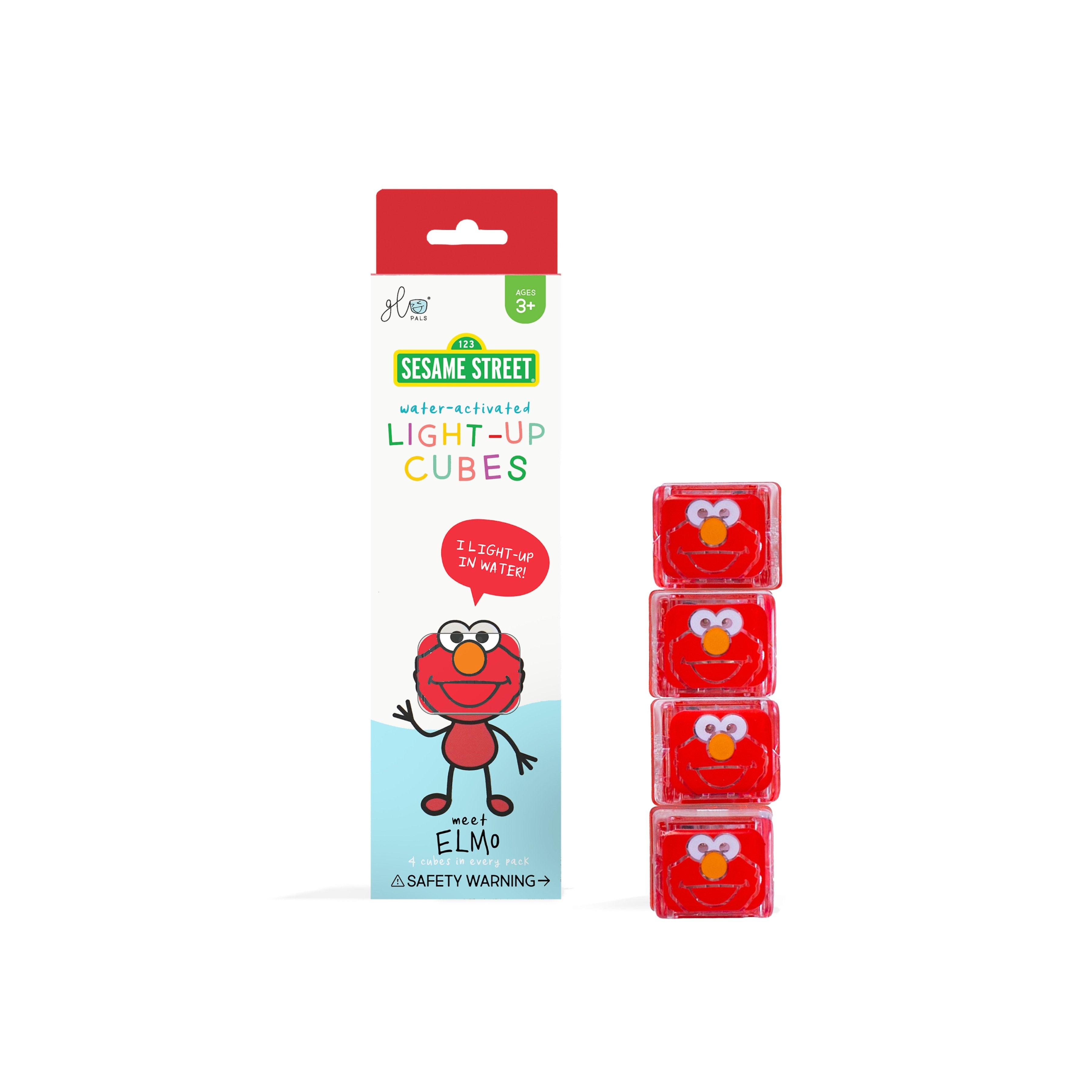 Glo Pals Elmo Light Up Cubes | Safari Ltd®