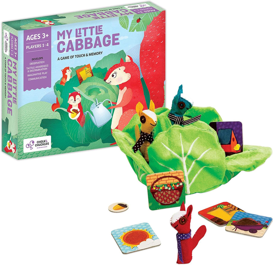 Chalk & Chuckles My Little Cabbage Game |  | Safari Ltd®