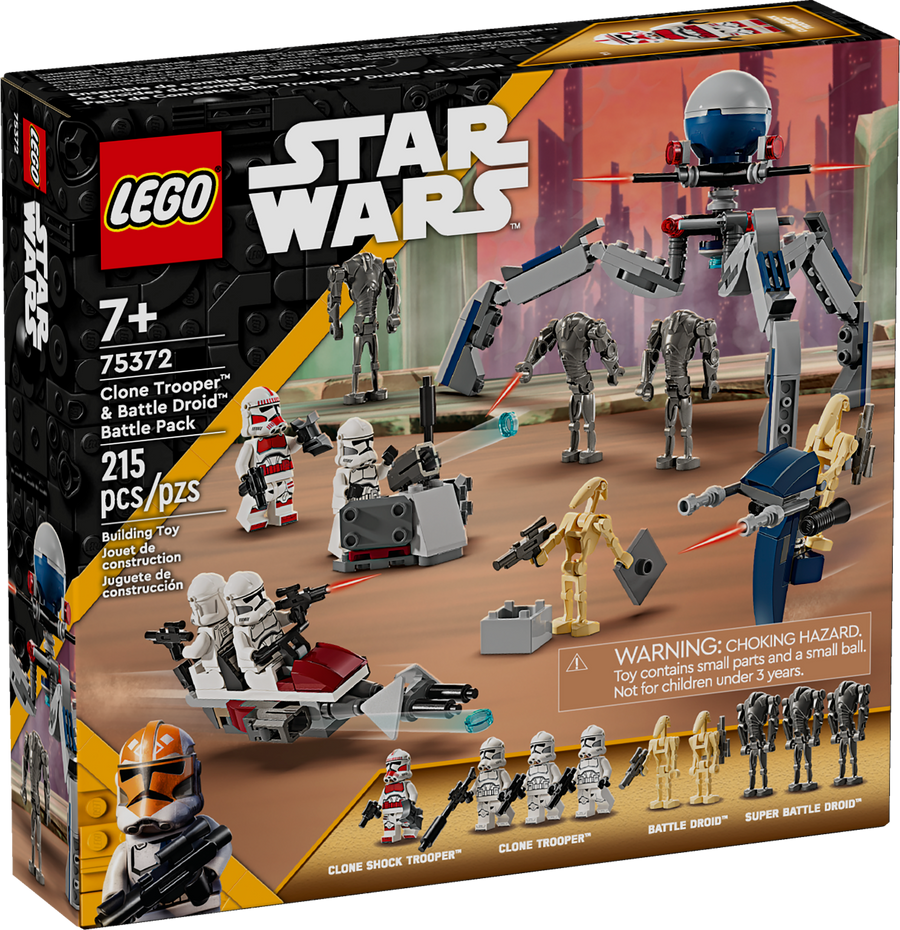 Clone Trooper & Battle Droid Battle Pack - 75372 | Safari Friends | Safari Ltd®