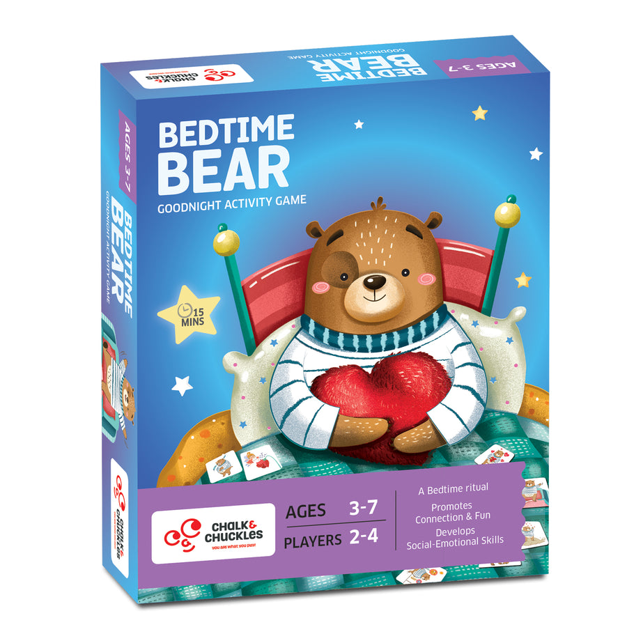 Chalk & Chuckles Bedtime Bear Game |  | Safari Ltd®
