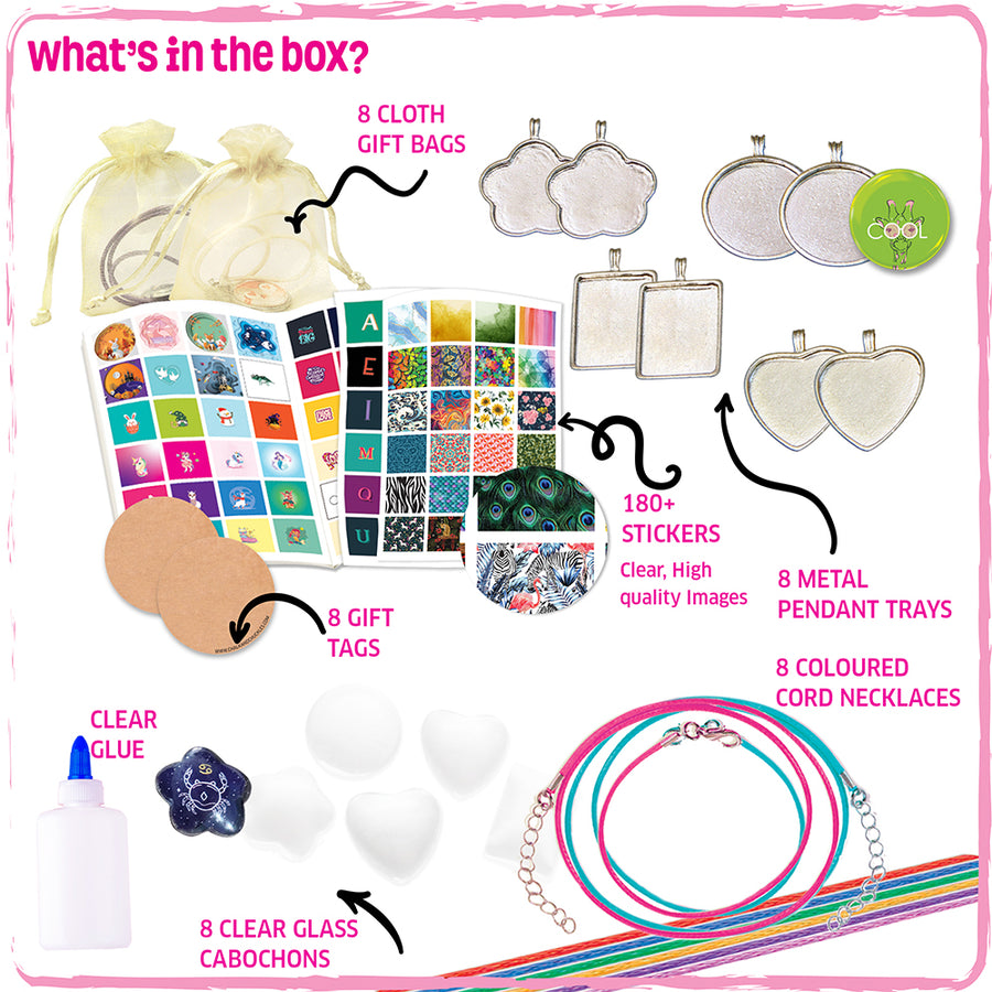 Chalk & Chuckles Design Your Own Pendant Kit |  | Safari Ltd®