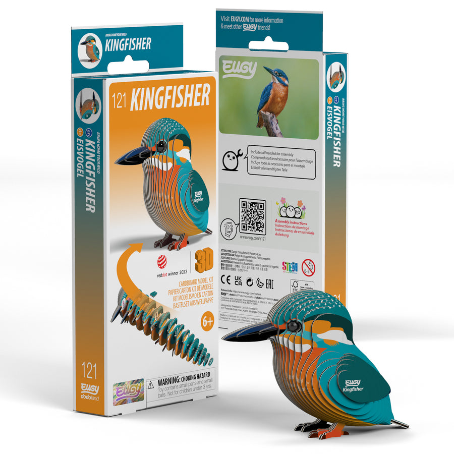 EUGY Kingfisher 3D Puzzle |  | Safari Ltd®