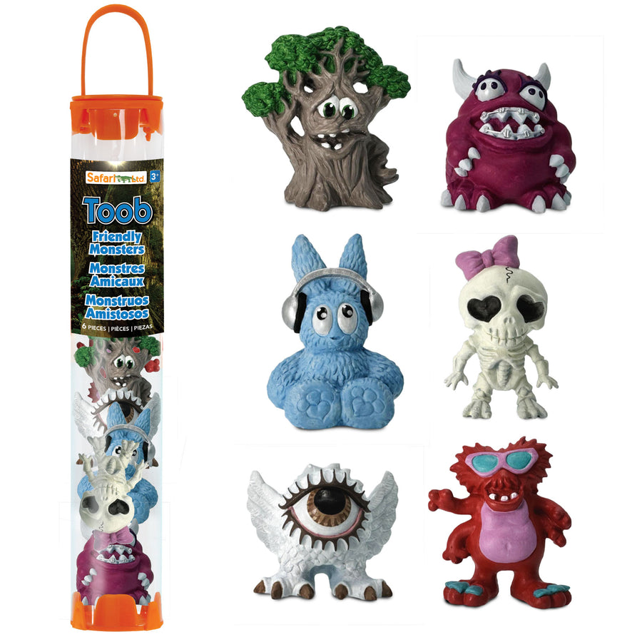 Friendly Monsters Designer TOOB |  | Safari Ltd®