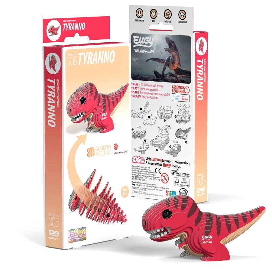 EUGY Tyrannosaurus 3D Puzzle | Eugy | Safari Ltd®