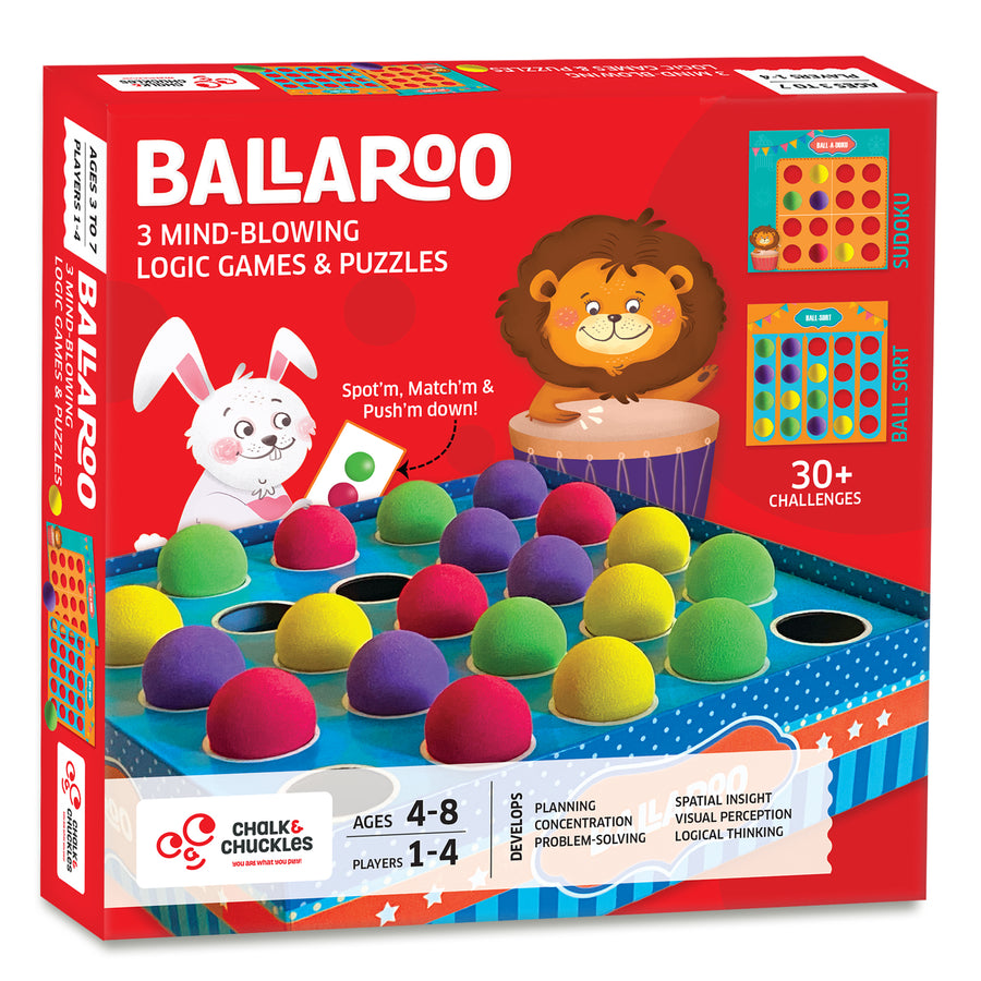 Chalk & Chuckles Ballaroo Game |  | Safari Ltd®