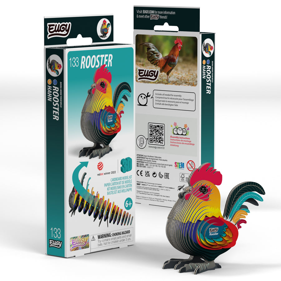 EUGY Rooster 3D Puzzle |  | Safari Ltd®