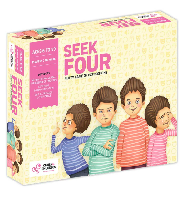 Chalk & Chuckles Seek Four Game |  | Safari Ltd®