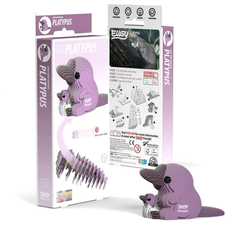 EUGY Platypus 3D Puzzle | Eugy | Safari Ltd®