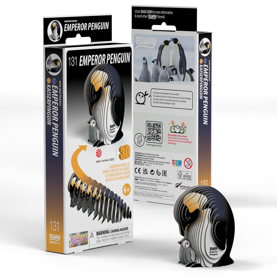 EUGY Emperor Penguin 3D Puzzle |  | Safari Ltd®