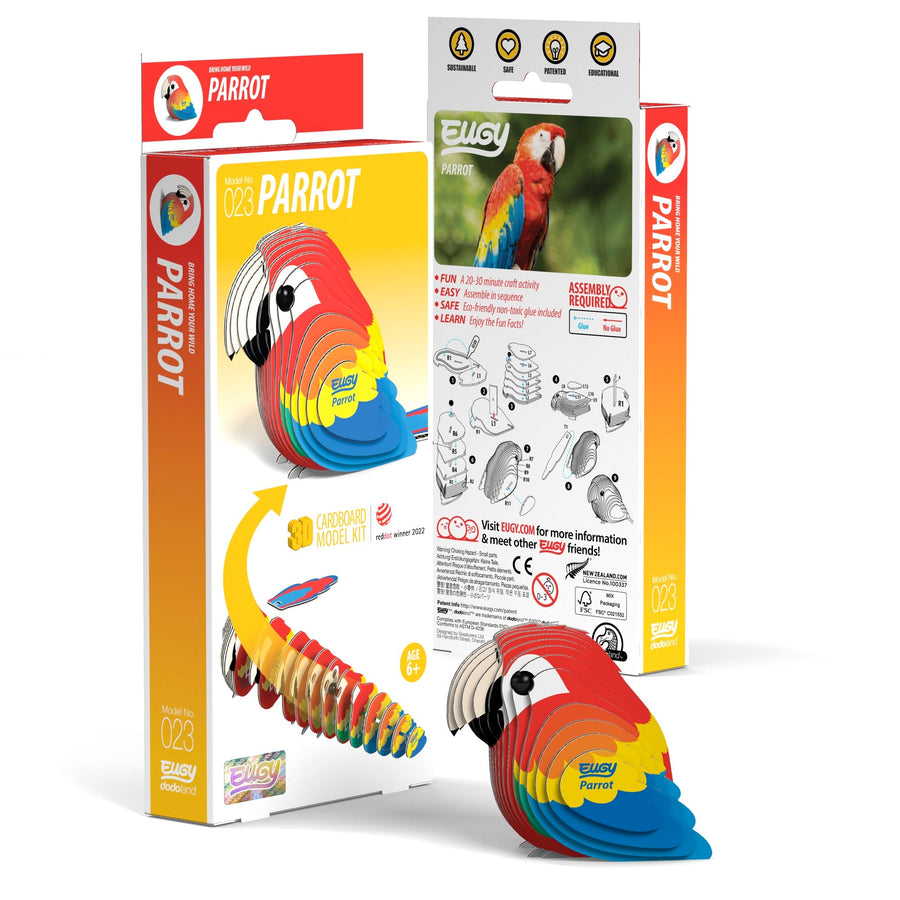 EUGY Parrot 3D Puzzle | Eugy | Safari Ltd®