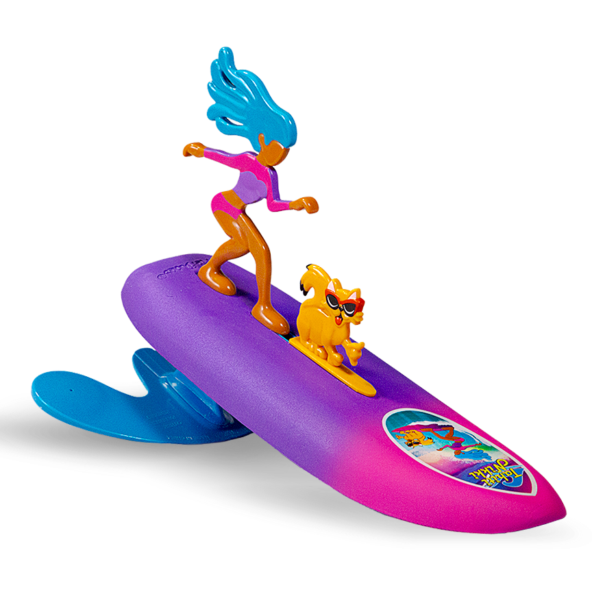Legends & Surfer Pets Series 3 - Tahiti Nikki |  | Safari Ltd®