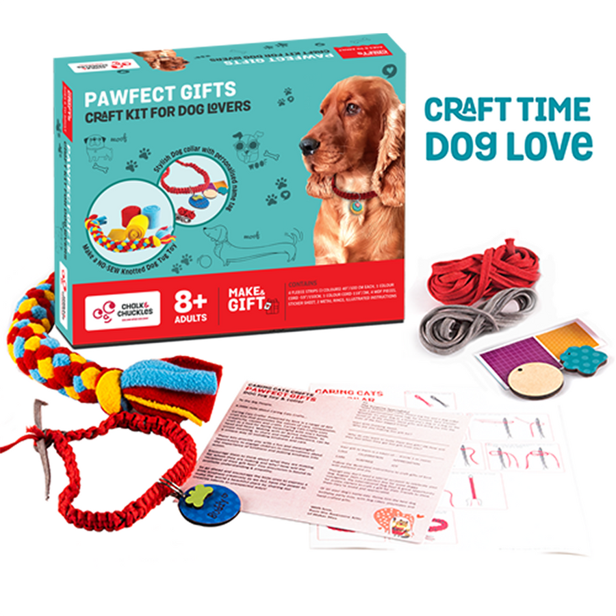 Chalk & Chuckles Pawfect Gifts Craft Kit |  | Safari Ltd®