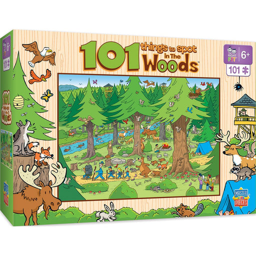 101 Things to Spot - In the Woods 101 pc Puzzle - Safari Ltd®