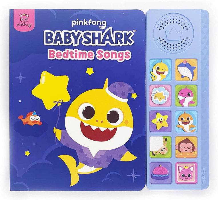 Pinkfong Baby Shark Bedtime Songs Sound Book | | Safari Ltd®
