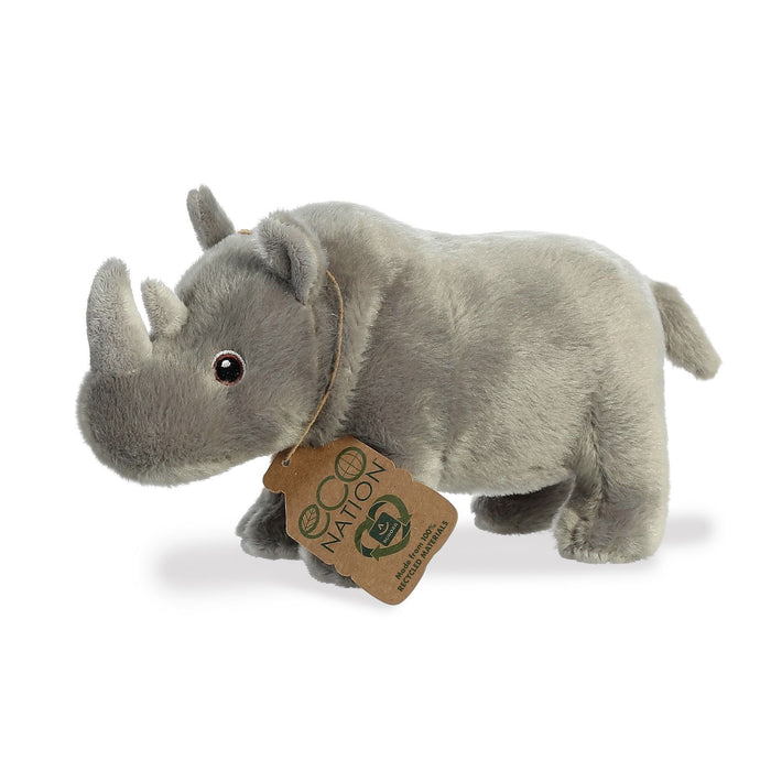 9.5" Eco Nation Rhinoceros - Safari Ltd®