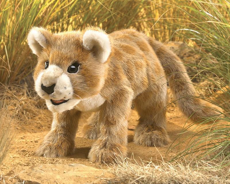 African Lion Cub Puppet - Safari Ltd®