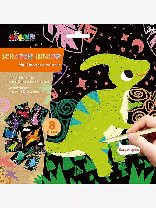 Avenir - Scratch Art Junior - My Dinosaur Friends - Safari Ltd®