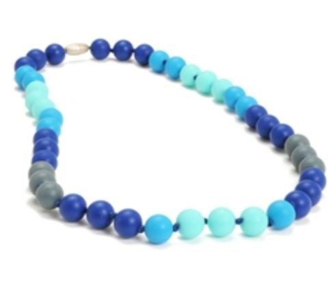 Bleecker Necklace for Mom & Teether for Baby - Turquoise - Safari Ltd®