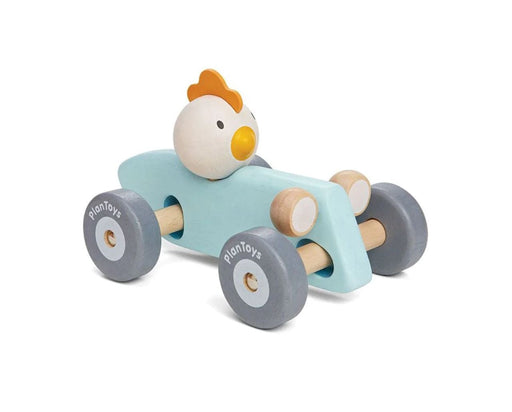 Chicken Racing Car in Pastel Blue - Safari Ltd®
