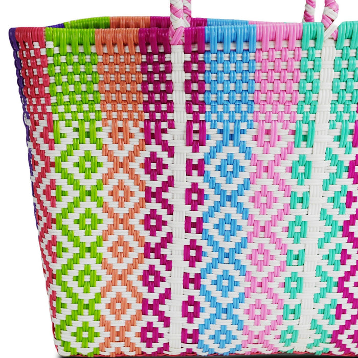 Colors For Good Medium Recycled Woven Tote Bag - OBX Sun - Safari Ltd®