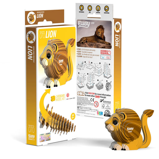 EUGY Lion 3D Puzzle - Safari Ltd®