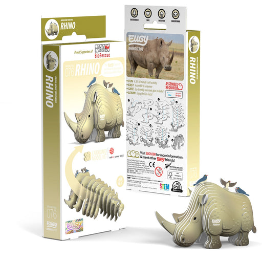 EUGY Rhino 3D Puzzle - Safari Ltd®