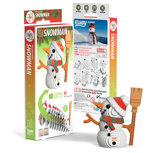 EUGY Snowman 3D Puzzle - Safari Ltd®