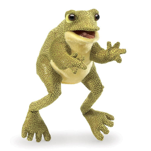 Funny Frog Stuffed Animal Puppet - Safari Ltd®