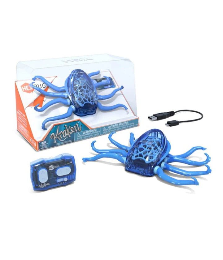 HEXBUG Kraken Robotic Mythical Creature Assorted Colors Safari Ltd
