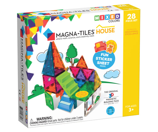 Magna-Tiles House 28-Piece Set - Safari Ltd®