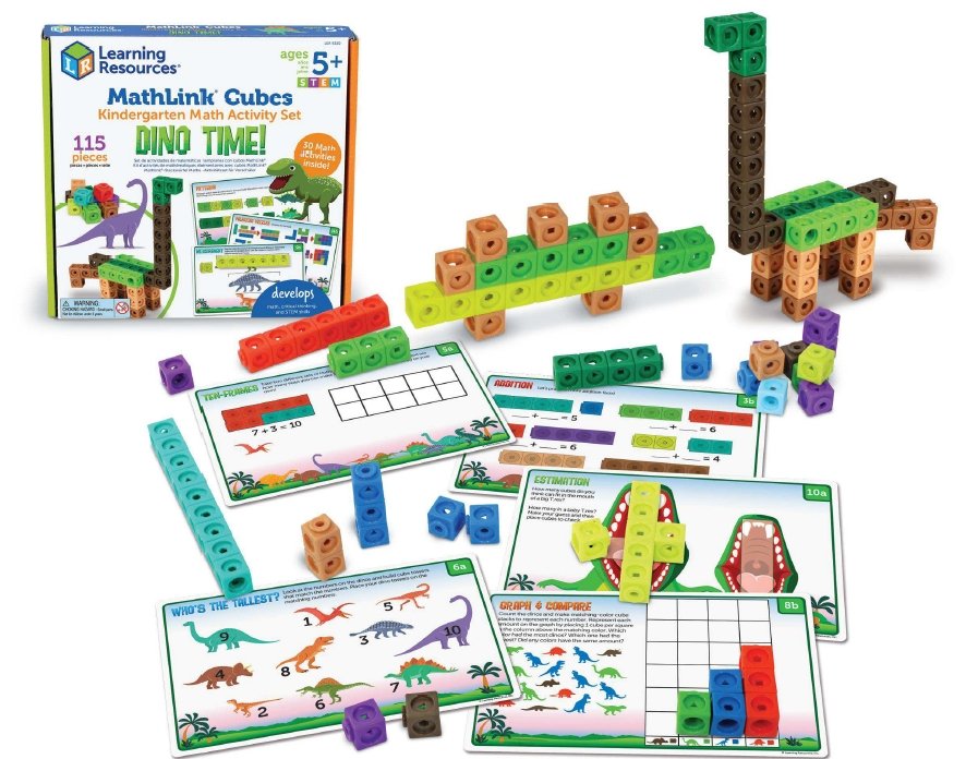 Dino Time Cubes Activity Set | MathLink | Safari Ltd®