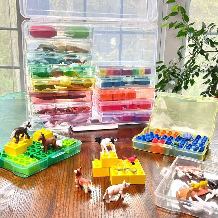 Multicolor Toy Organizer Bin - Safari Ltd®