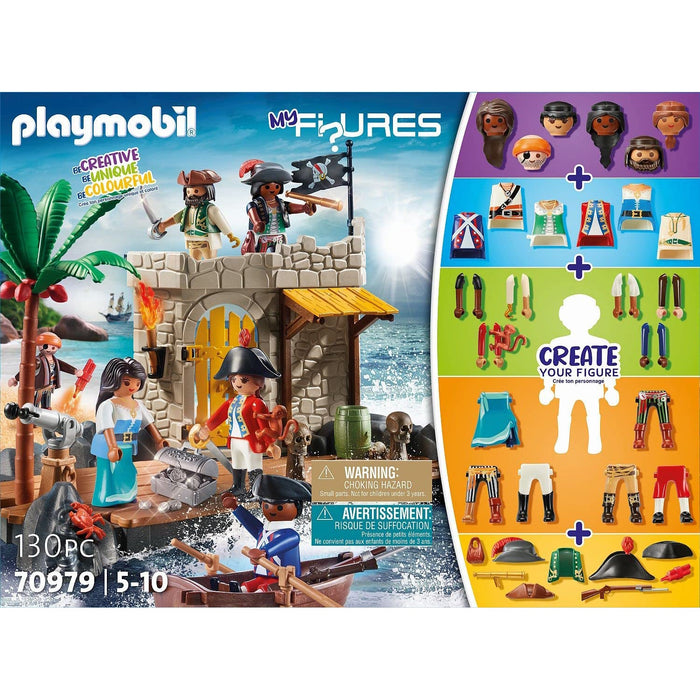 Playmobil My Figures: Island of the Pirates Playset - Safari Ltd®