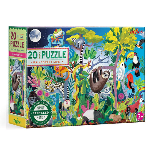 Rainforest Life 20 Piece Puzzle - Safari Ltd®