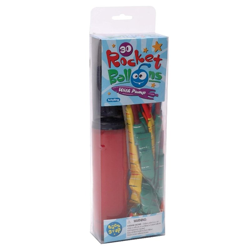 Rocket Balloon with Pump | Safari Ltd®