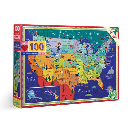 This Land is Your Land 100 Piece Puzzle - Safari Ltd®