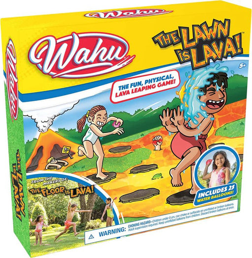 Wahu The Lawn is Lava Playset - Safari  - Front Box
