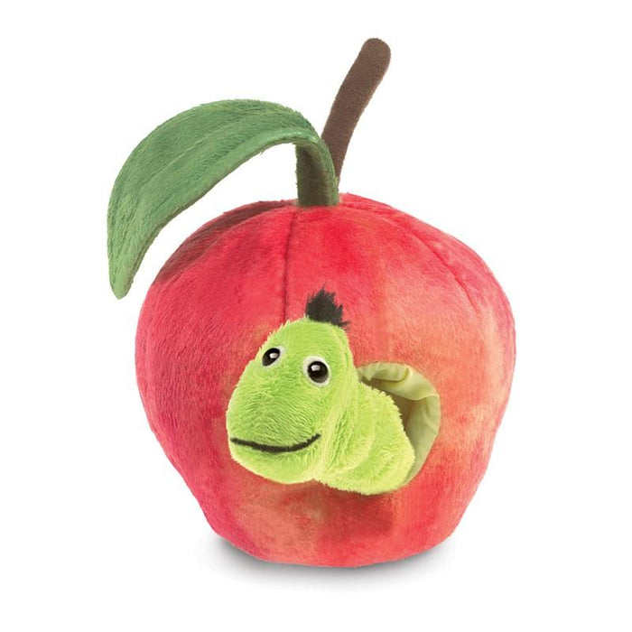 Worm in Apple Puppet - Safari Ltd®