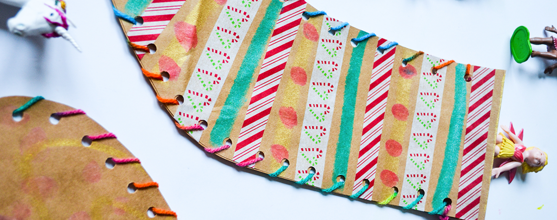 A Paper Bag Stocking Craft for the Holidays - Safari Ltd®