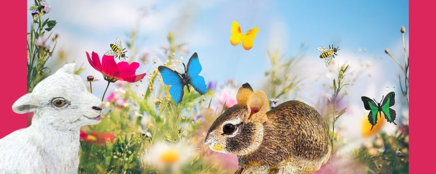 Spring Animals Rabbit And Bird Bountiful Animals of Spring: Bunnies, Birds, Butterflies, and More! (F ...