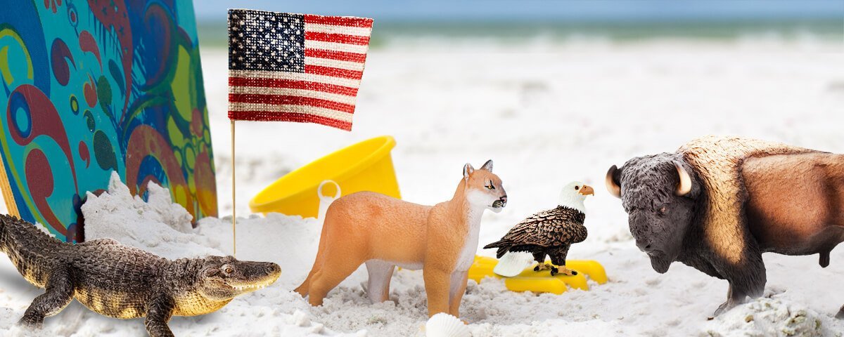 Celebrate July 4th with the Animals of America! - Safari Ltd®