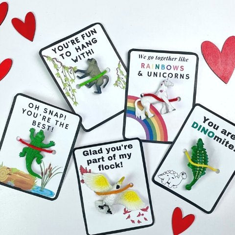 Wild DIY Valentine Cards - Safari Ltd®