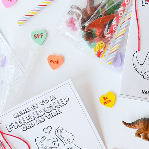 Your Free Valentine's Printable Coloring Cards for Kids! - Safari Ltd®