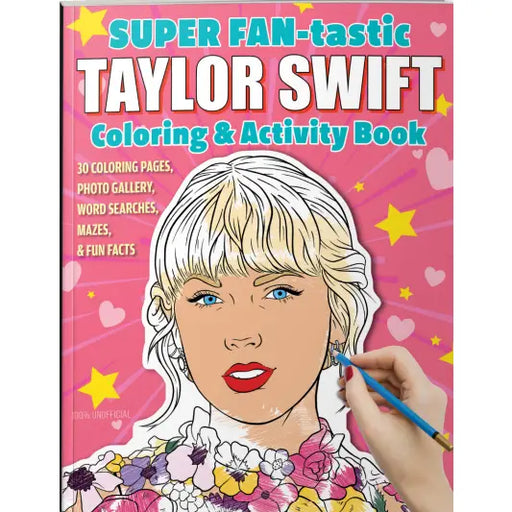 Taylor Swift Coloring & Activity Book |  | Safari Ltd®