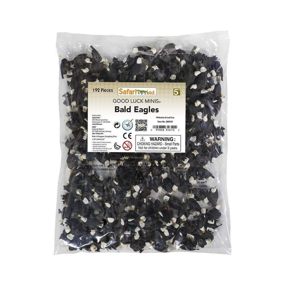 Bald Eagle Good Luck Minis | Safari Ltd® Mini Figurines | Safari Ltd®