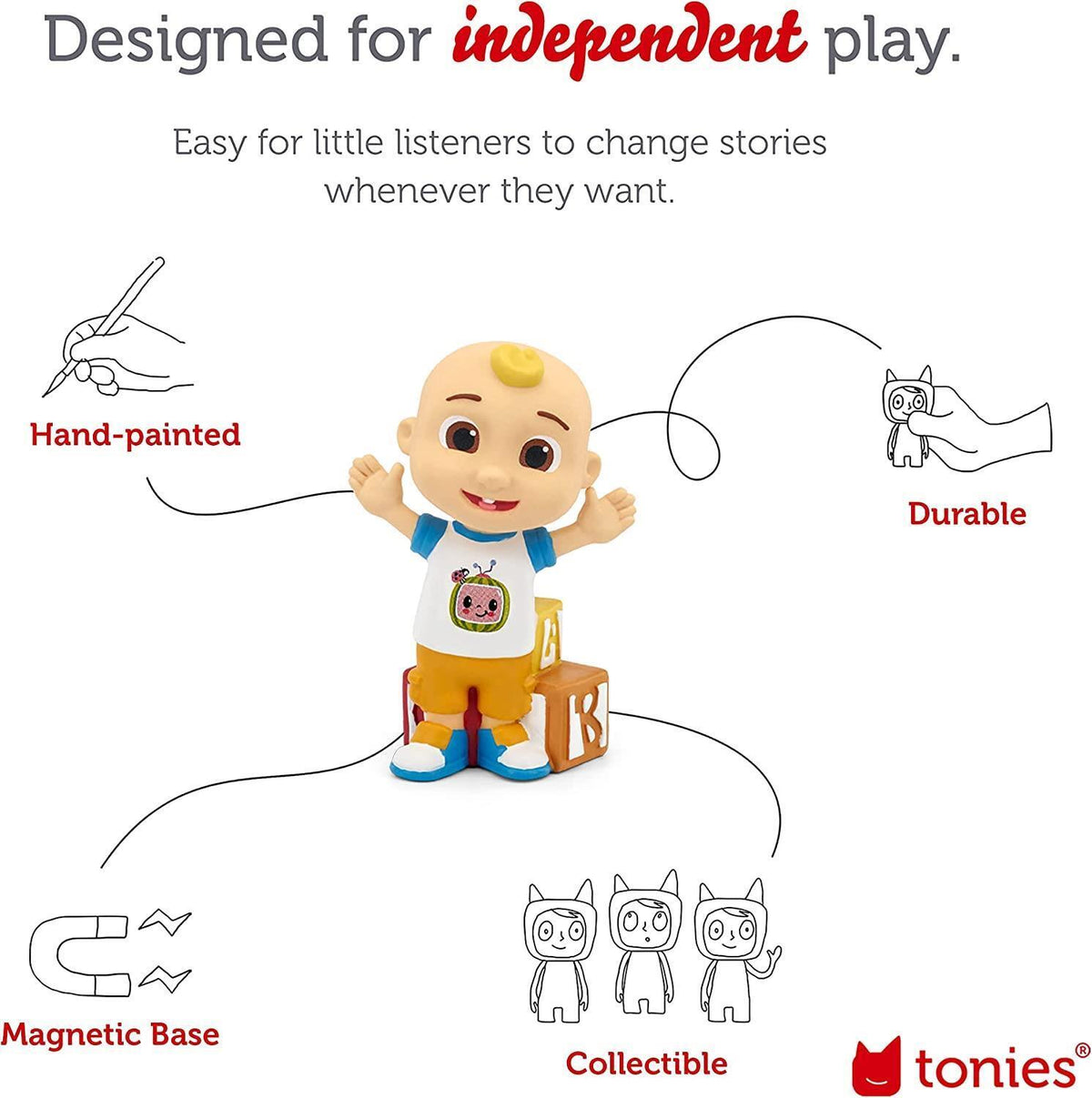 Tonies Cocomelon Audio Play Character |  | Safari Ltd®
