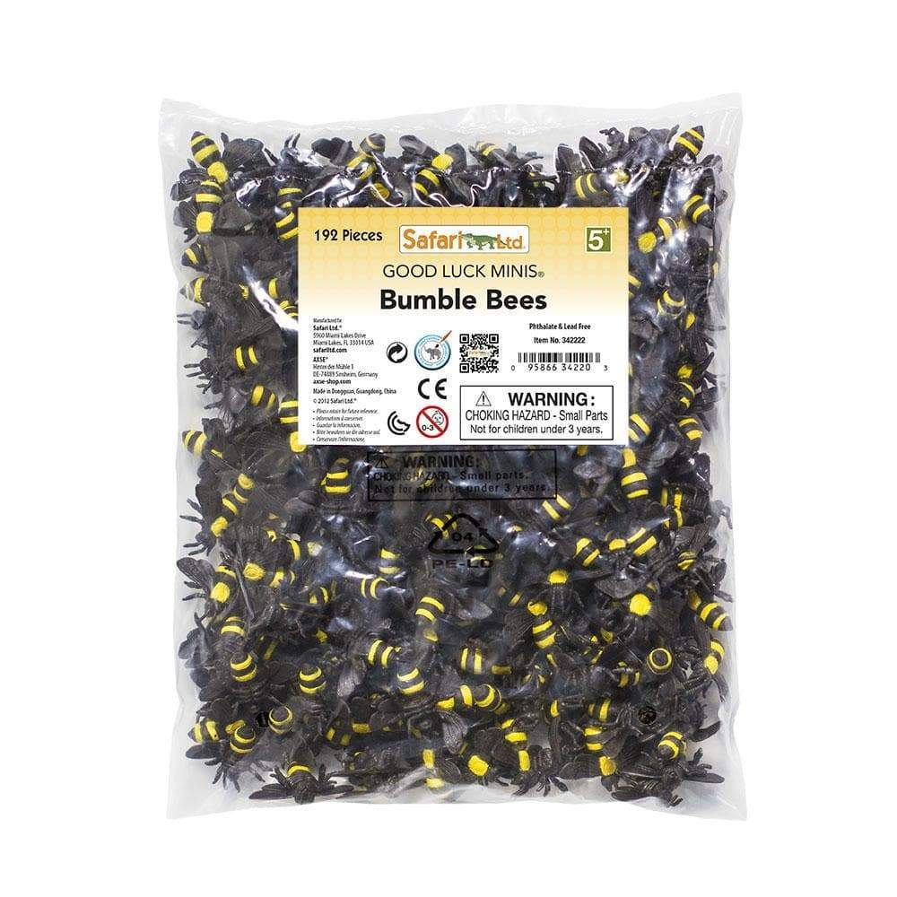 Bumble Bees - 192 pcs - Good Luck Minis® | Safari Ltd®