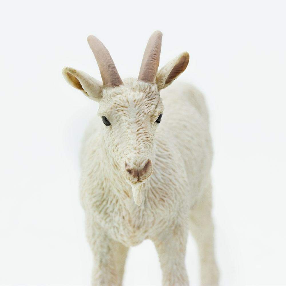 Nanny Goat Toy Figurine – Realistic Capra Hircus Farm Animal